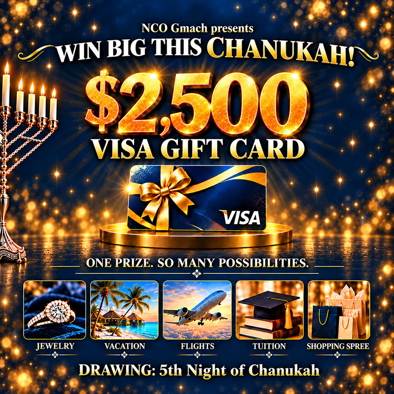 $2,500 Visa Gift Card - 2 Entries for $54
