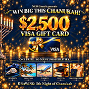 $2,500 Visa Gift Card - 1 Entry for $36